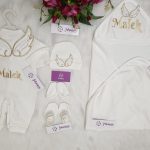 طقم قطن ٦ قطع : اسم مالك welcome little Malek