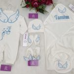 طقم قطن ٦ قطع : اسم تميم Tamim "Welcome little  "