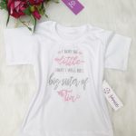 تيشرت الاخت I may be little but I will be big sister of Tia