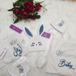 طقم قطيفة ارنوب ٥ قطع : اسم أويس welcome baby