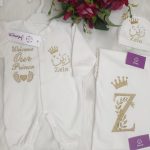 طقم قطيفة 6 قطع : اسم زين Zein "welcome our prince "