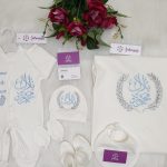 طقم قطن ٦ قطع : اسم بلال محمود " welcome our prince "