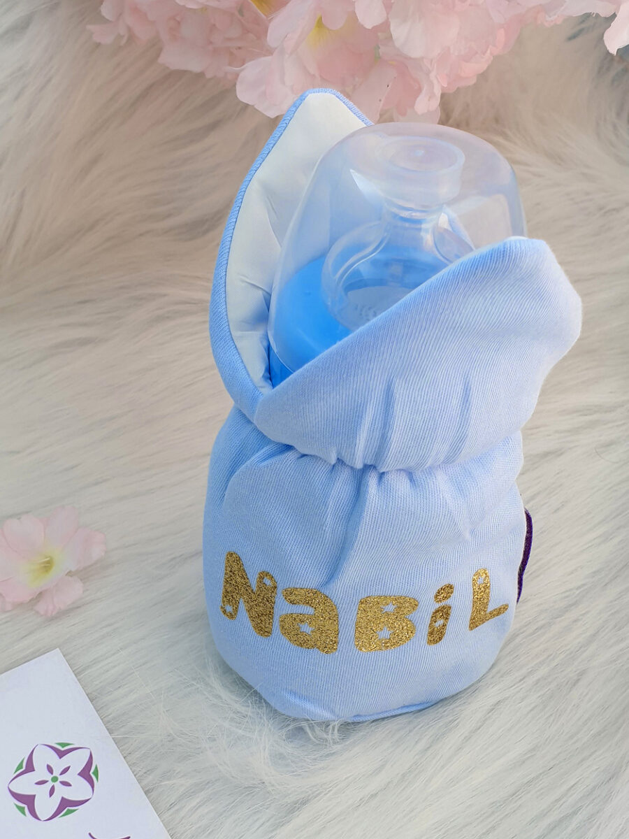 جراب بيبرونة NABIL مُصنع بالاسم تصميم حروف ملون