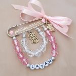 دبوس بيبي فالله خير حافظا مع اسم المولود: (Layan ليان) baby Pin Name