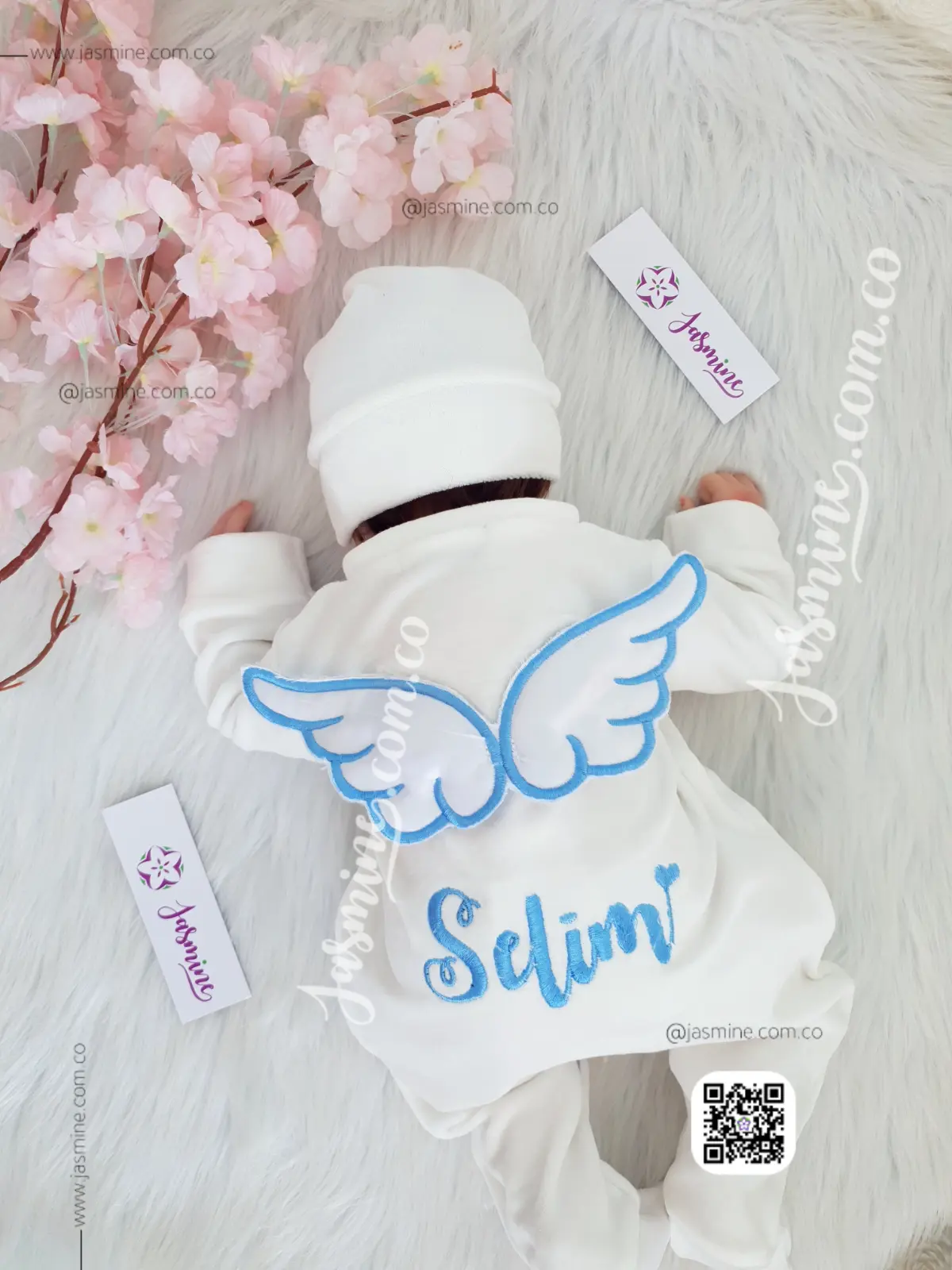 سالوبيت وطاقية (100% قطن) باسم selim سليم (2)